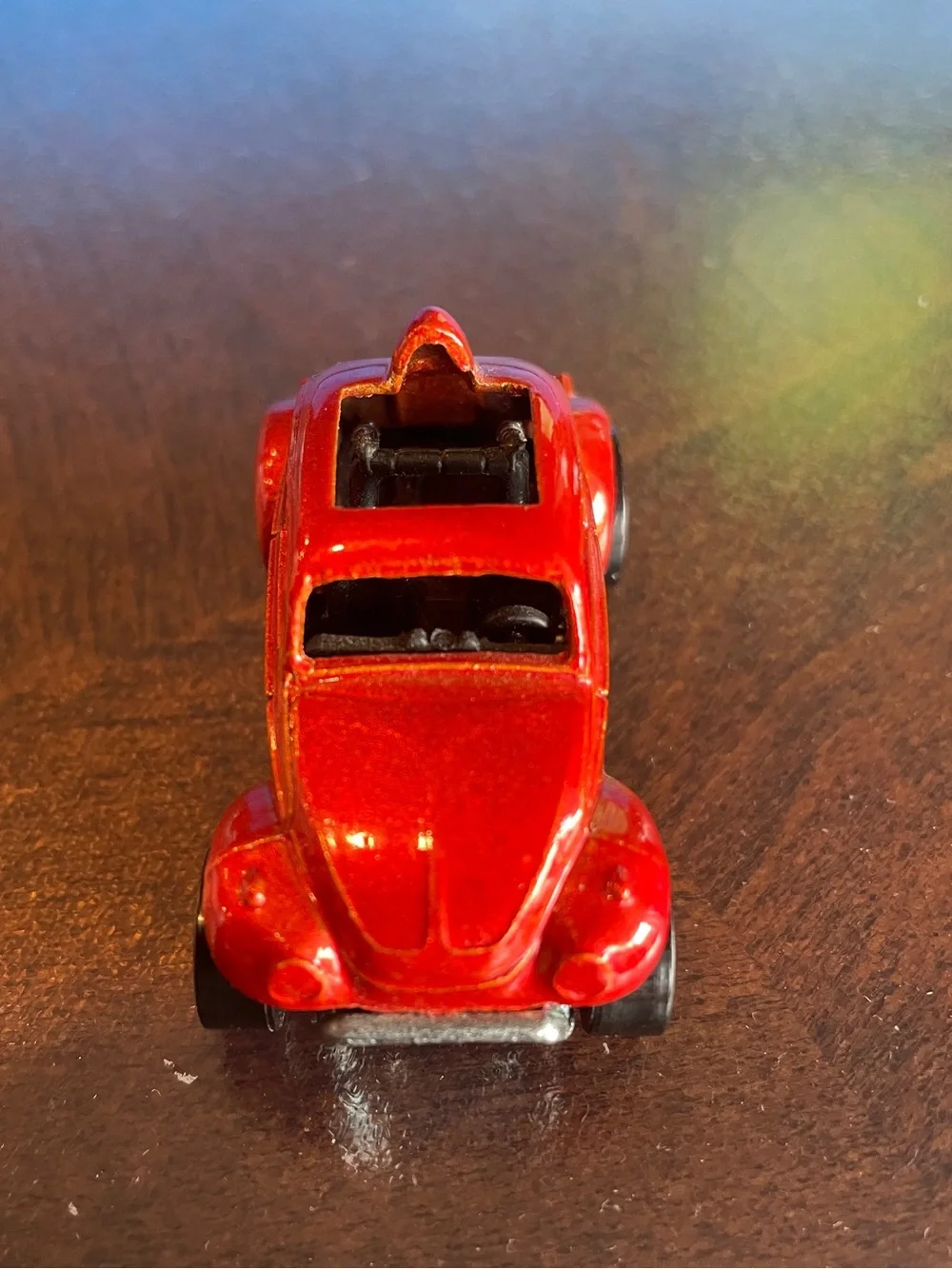 Hot Wheels Redline Series VW Volkswagen Baja Bug Beetle Red Orange Metallic